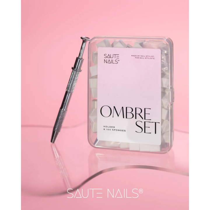 Ombre Set – Holder + 100 Sponges