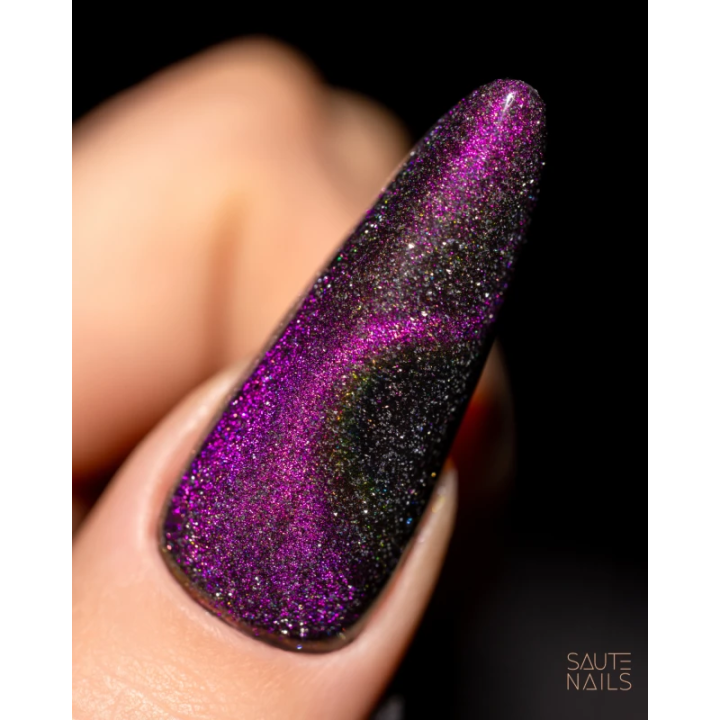 E01 Cat Eye Effect Hybrid Polish