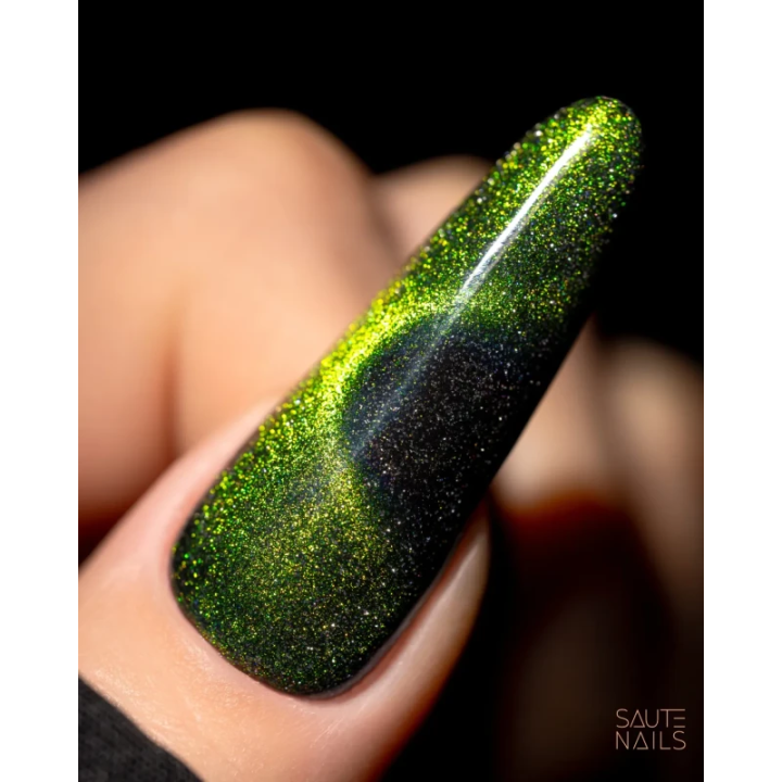 E02 Cat Eye Effect Hybrid Polish