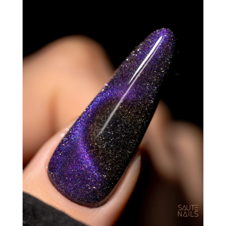 E03 Cat Eye Effect Hybrid Polish