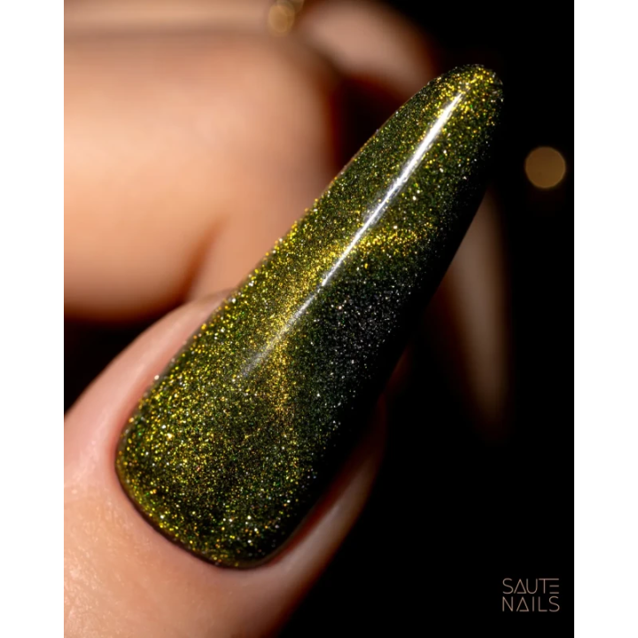 E04 Cat Eye Effect Hybrid Polish