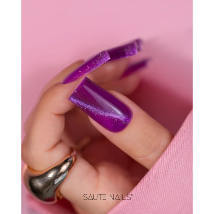 E08 Cat Eye Effect Hybrid Polish
