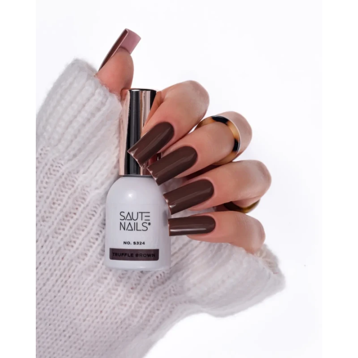 S324 Truffle Brown Hybrid Polish