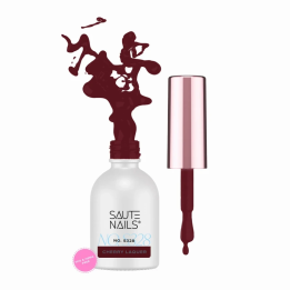S328 Cherry Laquer Hybrid Polish
